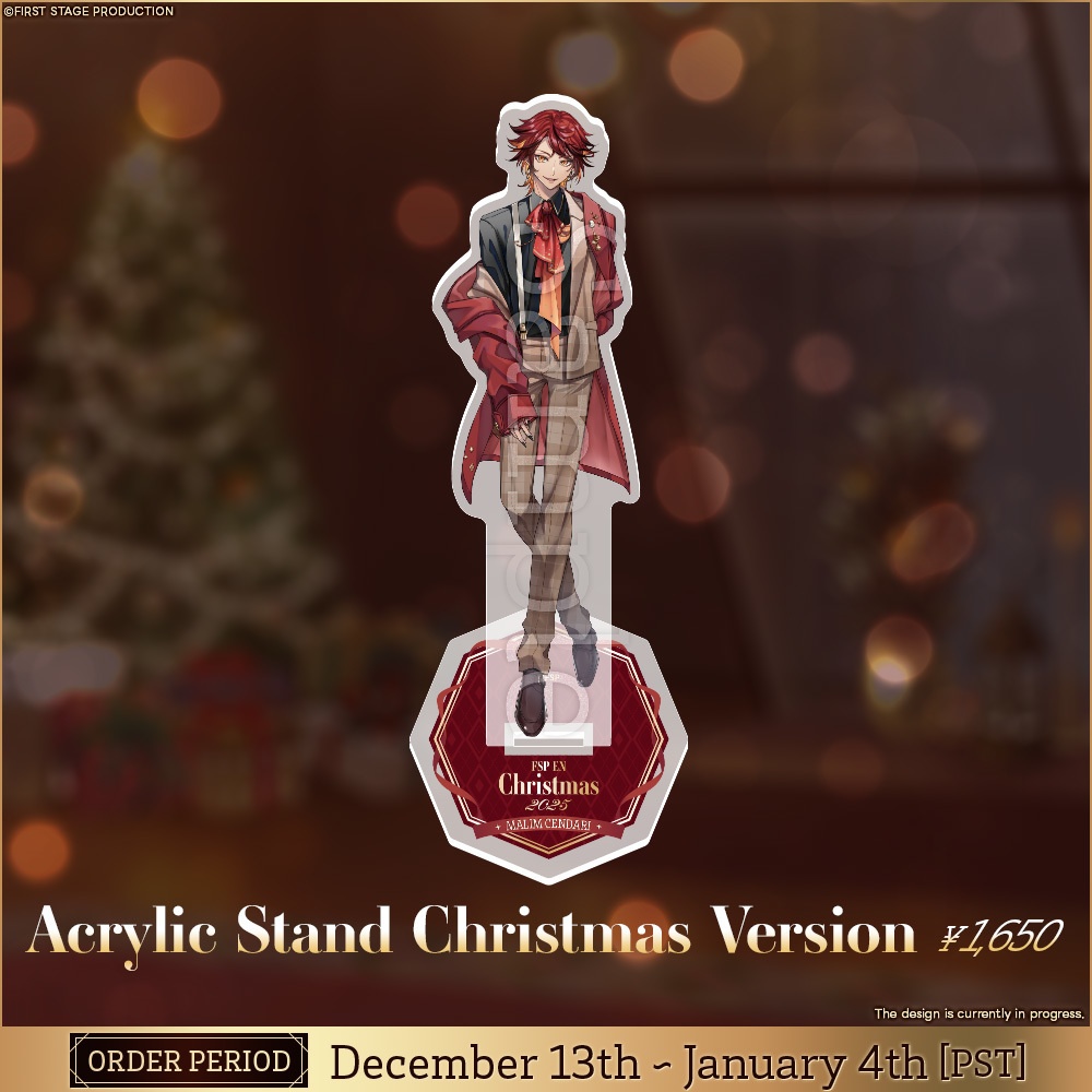 【FSP EN Christmas 2025 Goods】 Malim Cendari