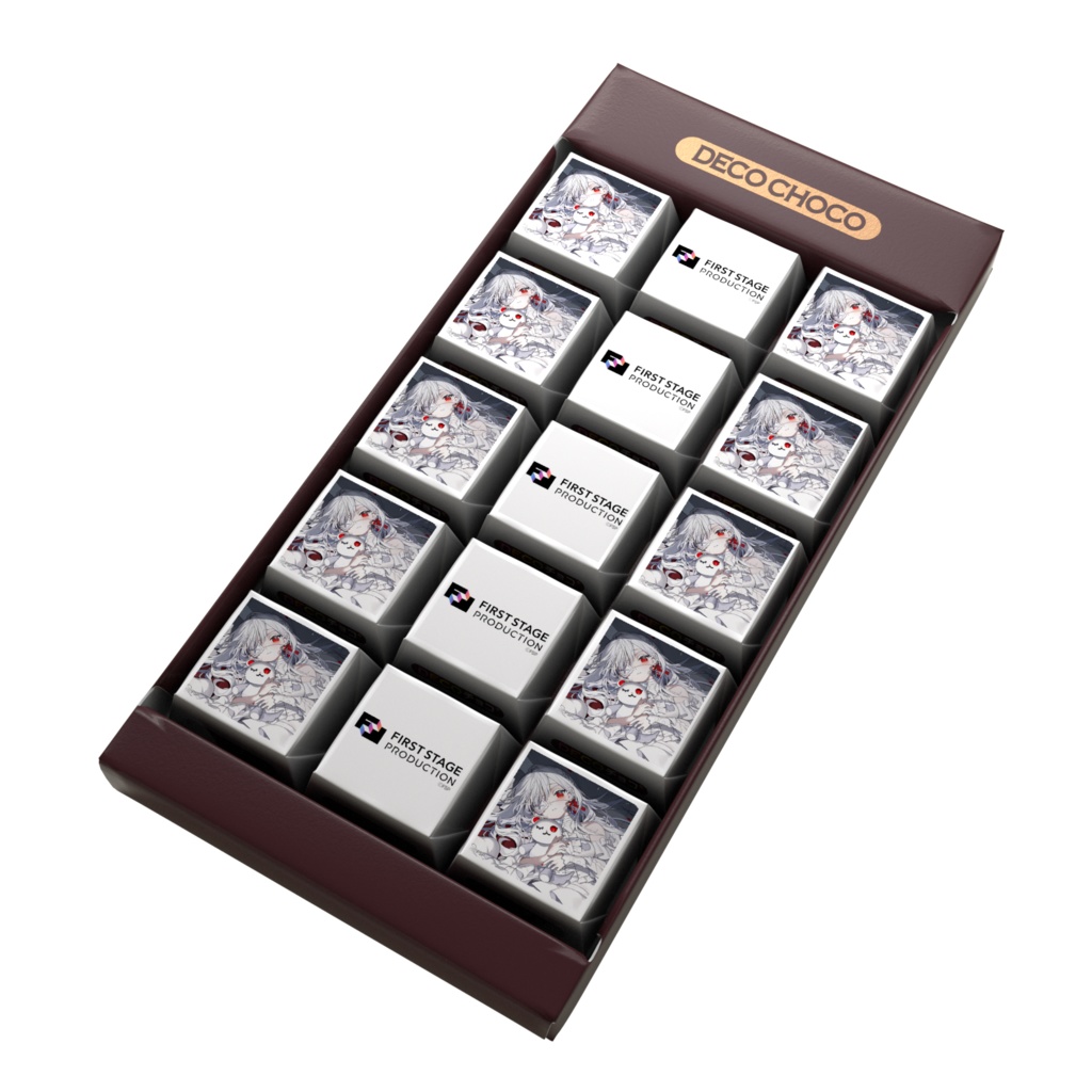 『いちプロバレンタイン2026』DECOチョコ 儚依るびぃ