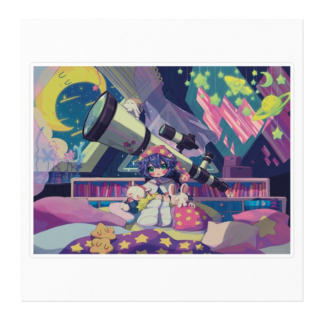 小鳥遊やや|秘密基地ステッカー