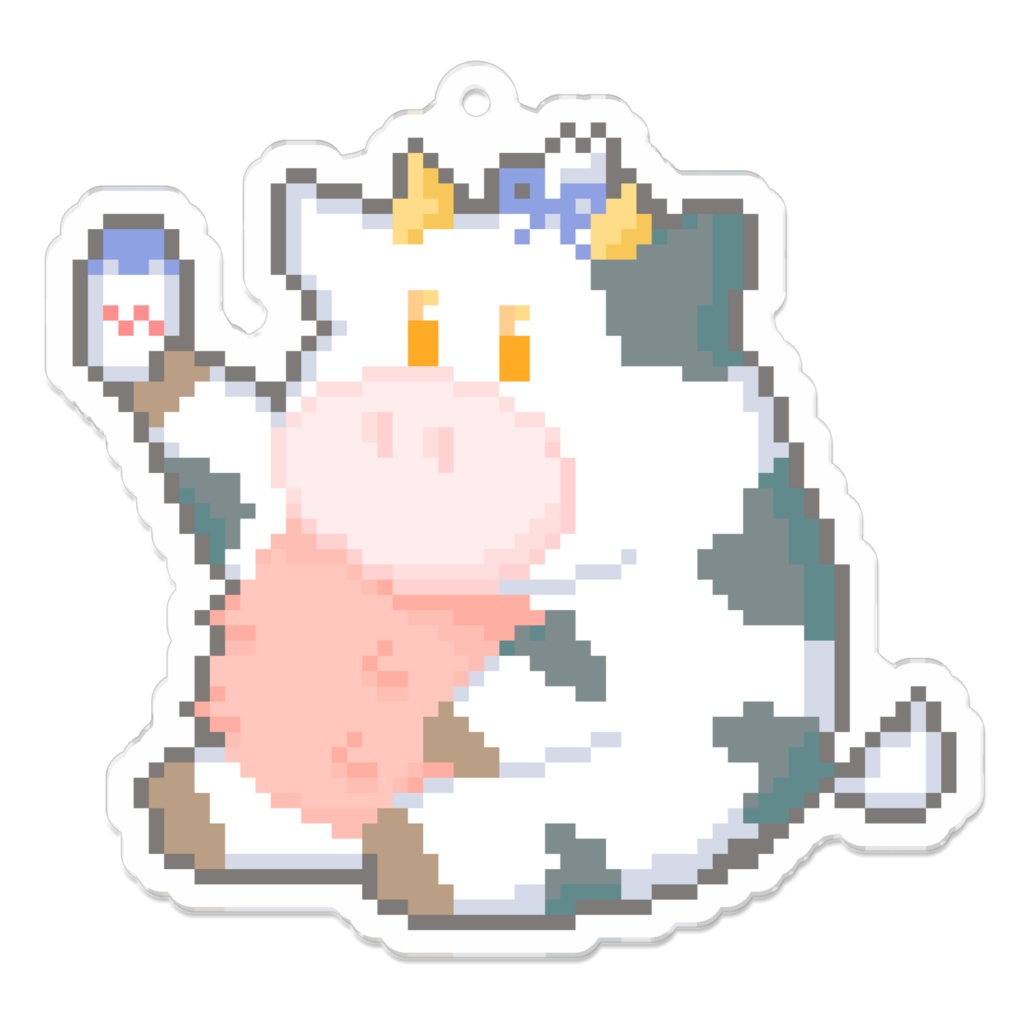 うしぽこアクリルキーホルダー