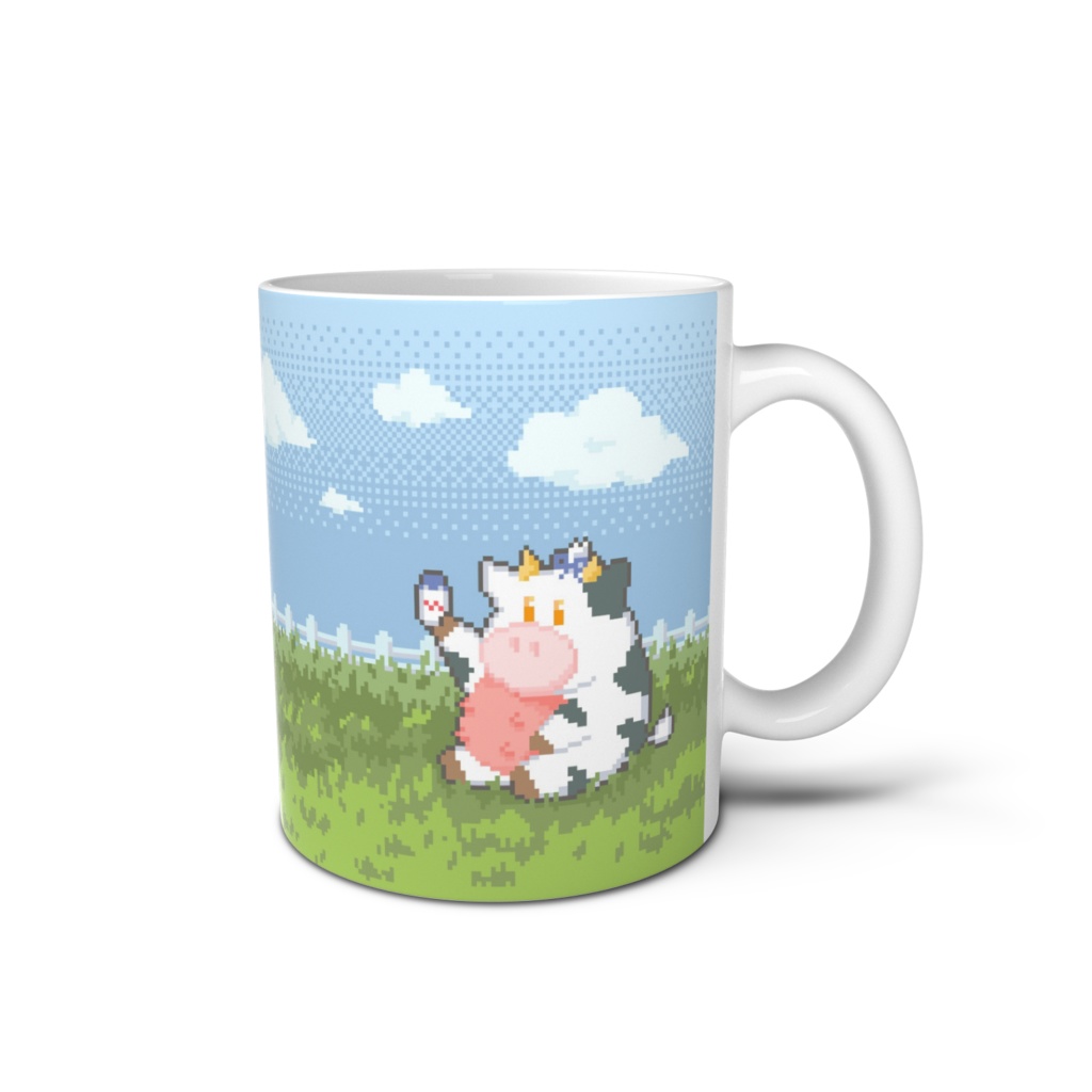 うしぽこマグカップ
