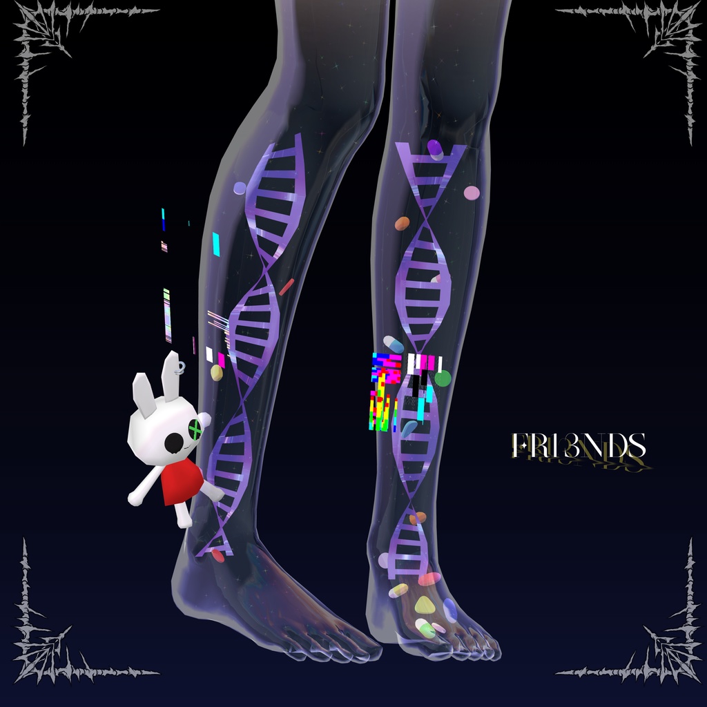 【3アバター対応】Genome -ゲノム-【Aquaglassコラボコンテンツ】