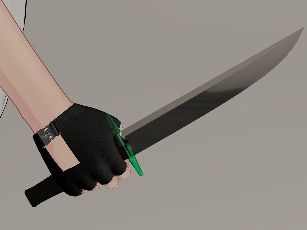 「ヴェール・Velle」Knife + Leg sheath / ナイフ + レッグシース