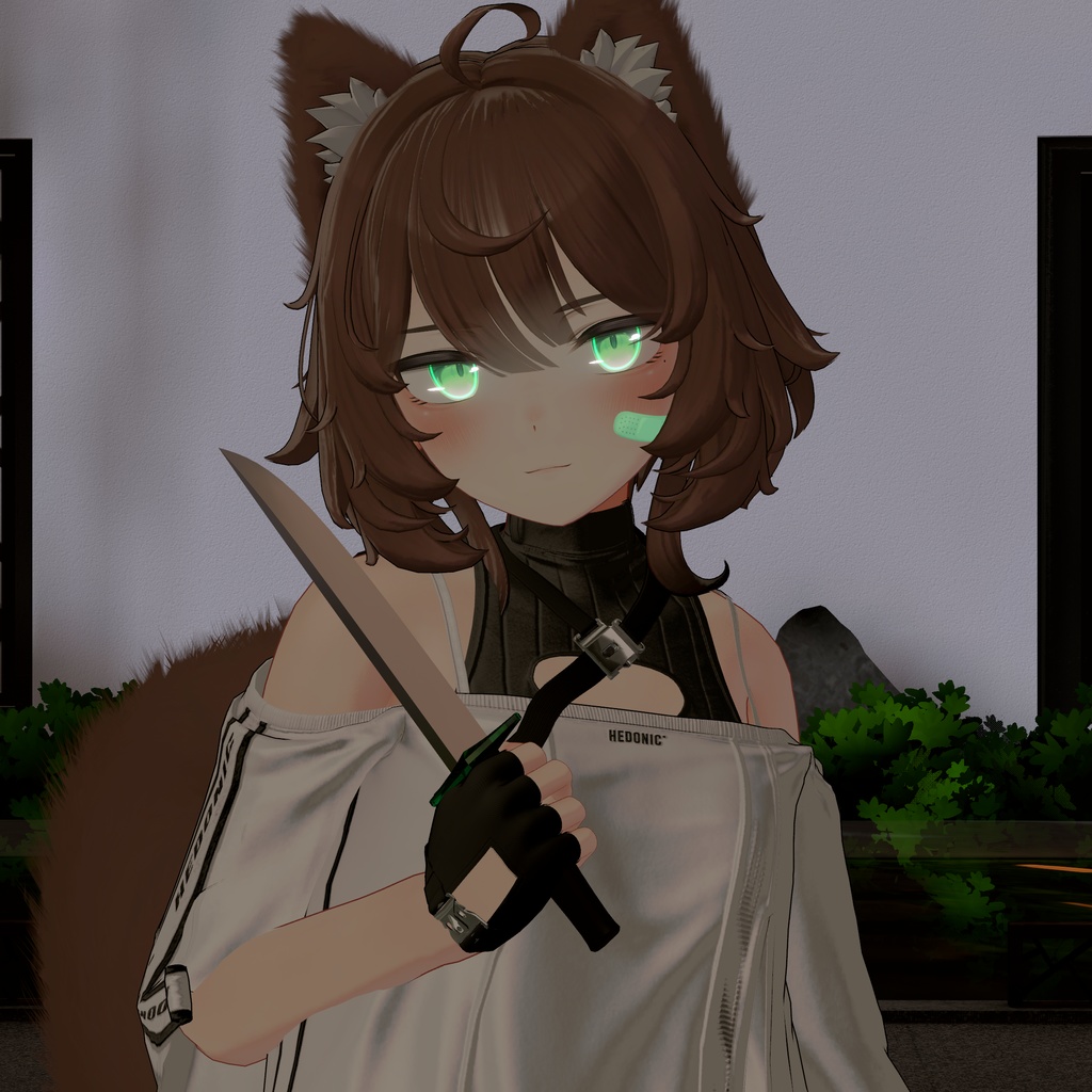 「ヴェール・Velle」Knife + Leg sheath / ナイフ + レッグシース