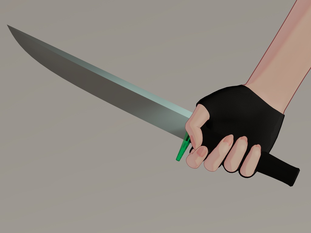 「ヴェール・Velle」Knife + Leg sheath / ナイフ + レッグシース