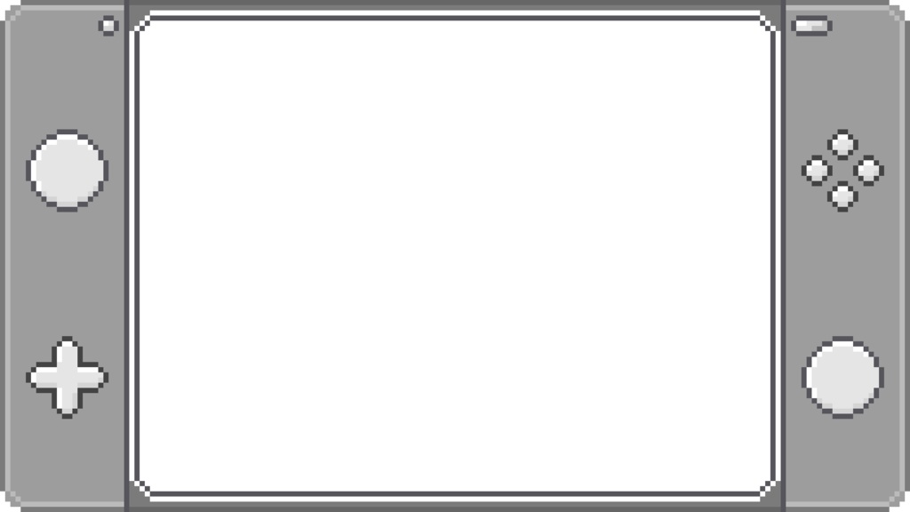 【フリー素材】サムネイル用背景/フレーム(9:16)『ドット絵-ゲーム機風-』