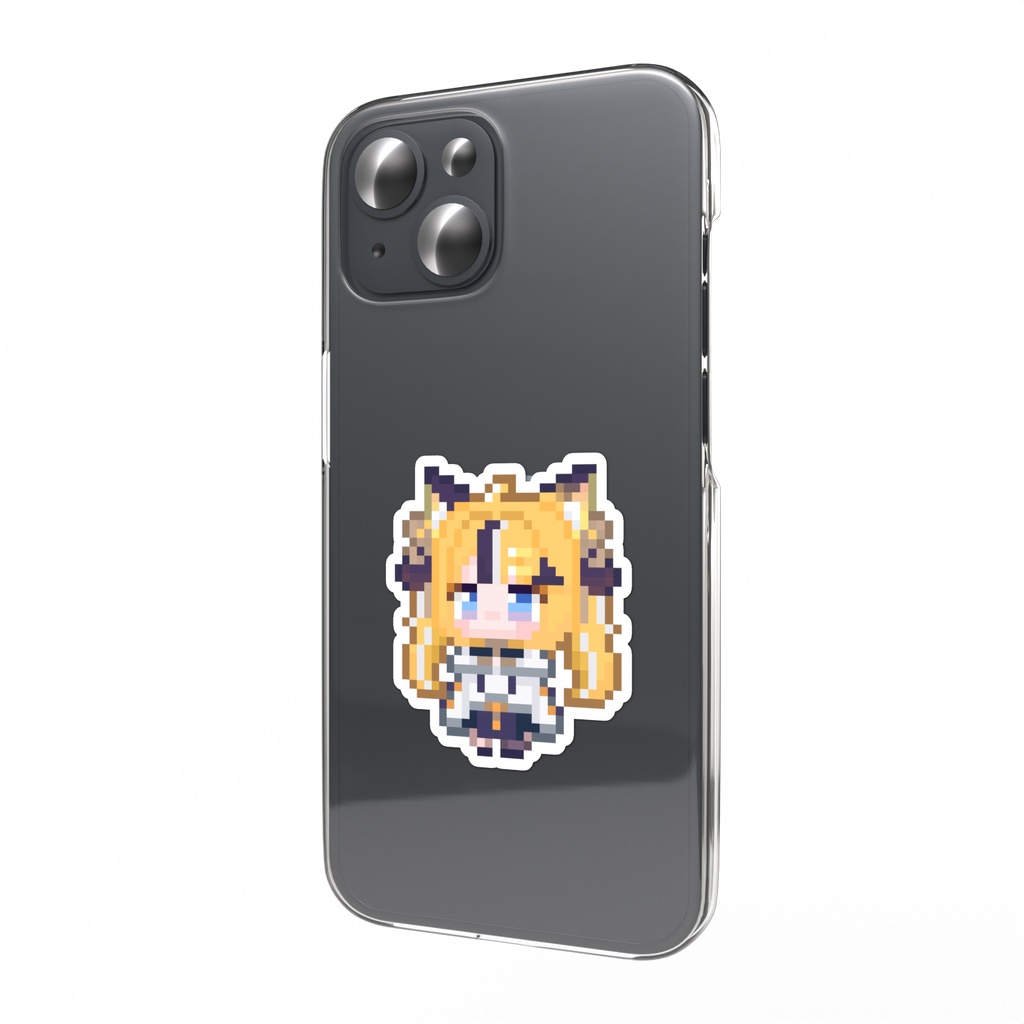 🐱空瀬じゃが&佐藤めるるドット絵ステッカー🍥