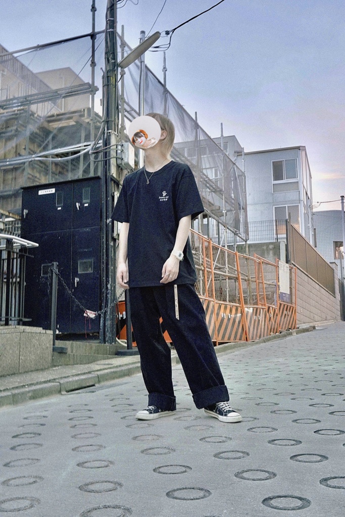 laundry dog Tee (サンプルセール)