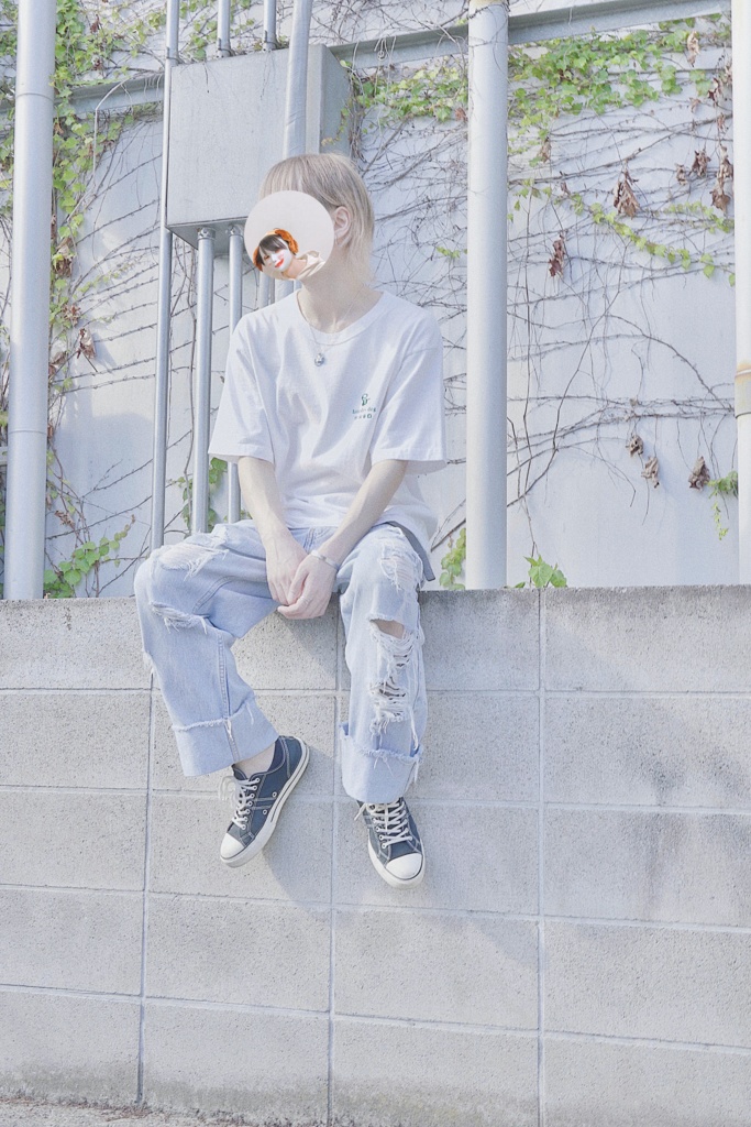 laundry dog Tee (サンプルセール)