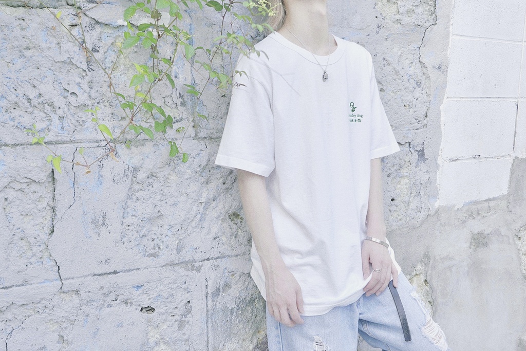 laundry dog Tee (サンプルセール)