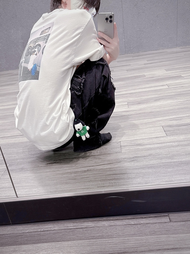 laundry dog Tee (サンプルセール)