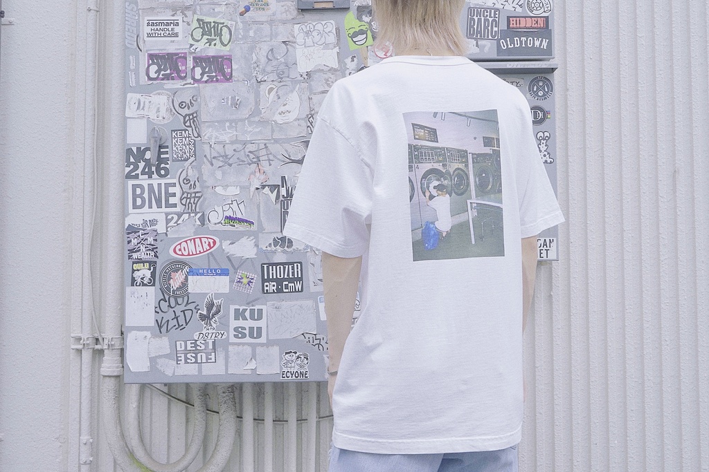 laundry dog Tee (サンプルセール)