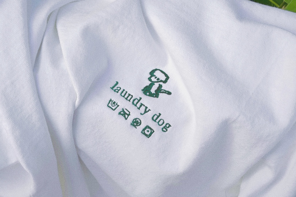 laundry dog Tee (サンプルセール)