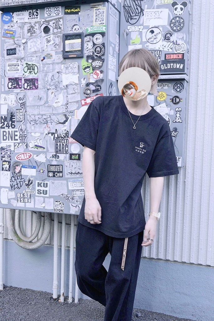 laundry dog Tee (サンプルセール)