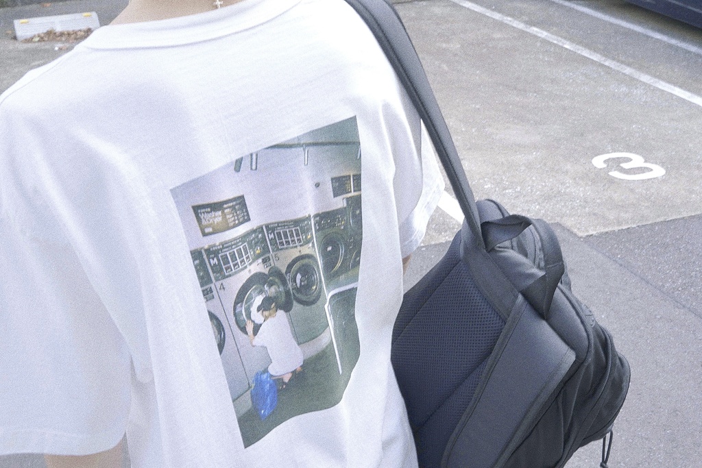 laundry dog Tee (サンプルセール)