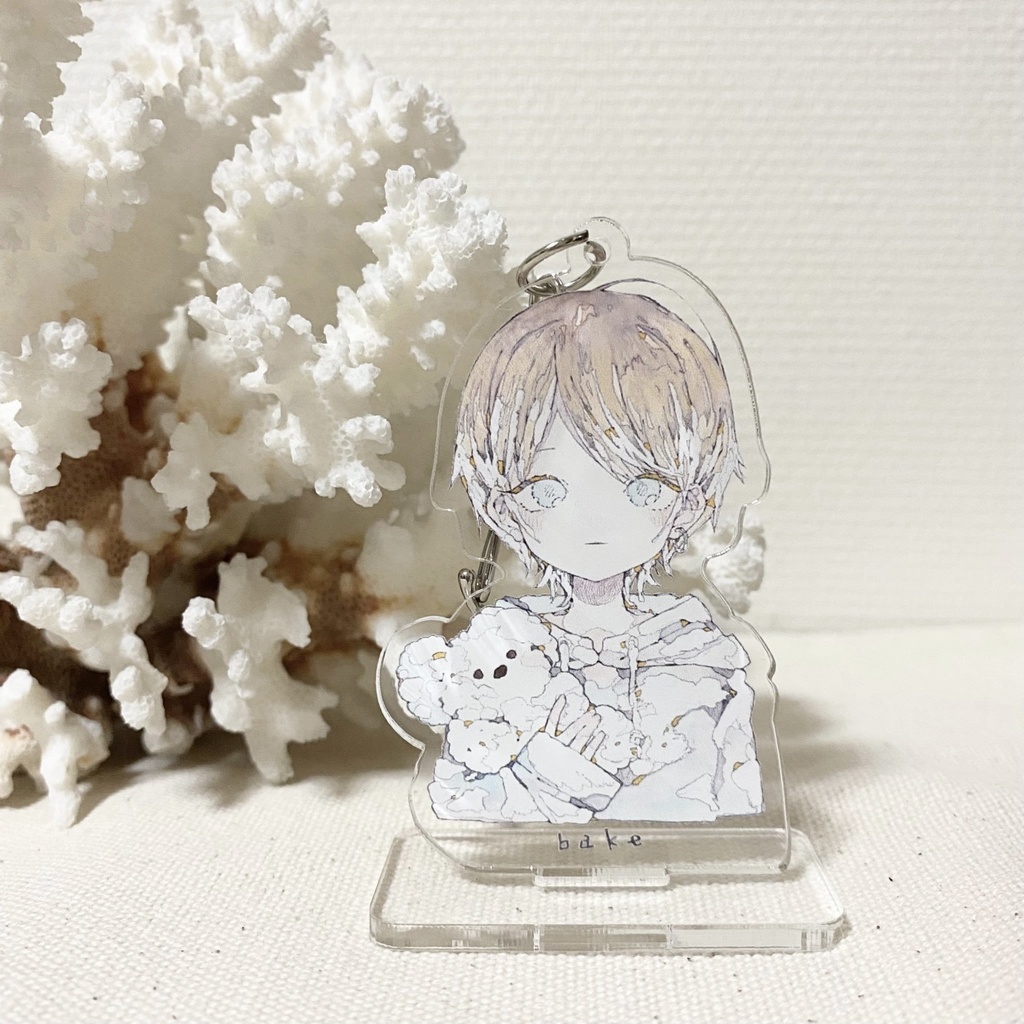 bakeくまあくきー(スタンド付き)