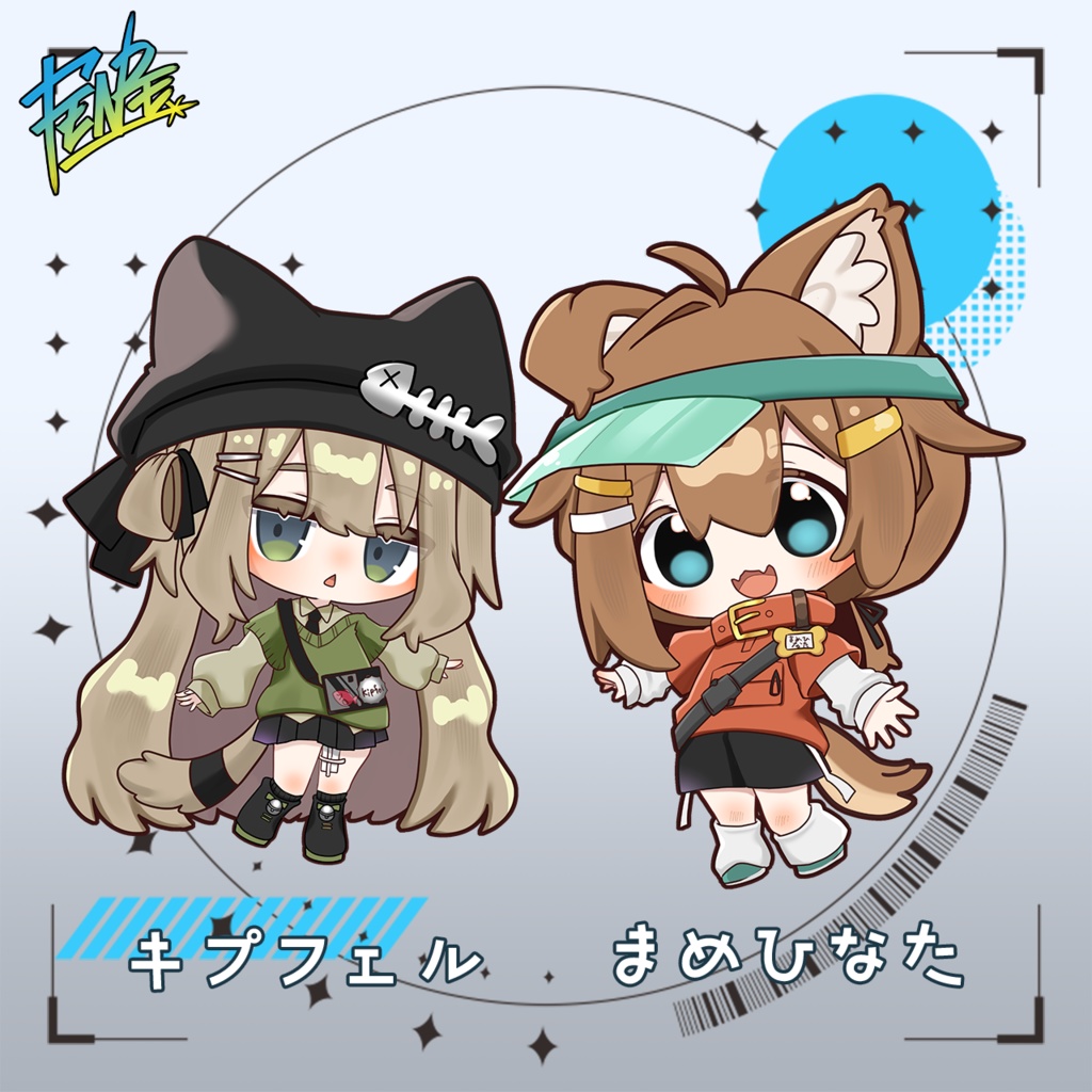 ✨まめふれんず一期生✨-ゆらゆらアクキー【壁紙付き】