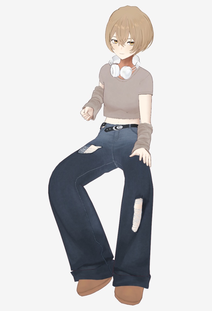 【VRoid】 ジーンズ