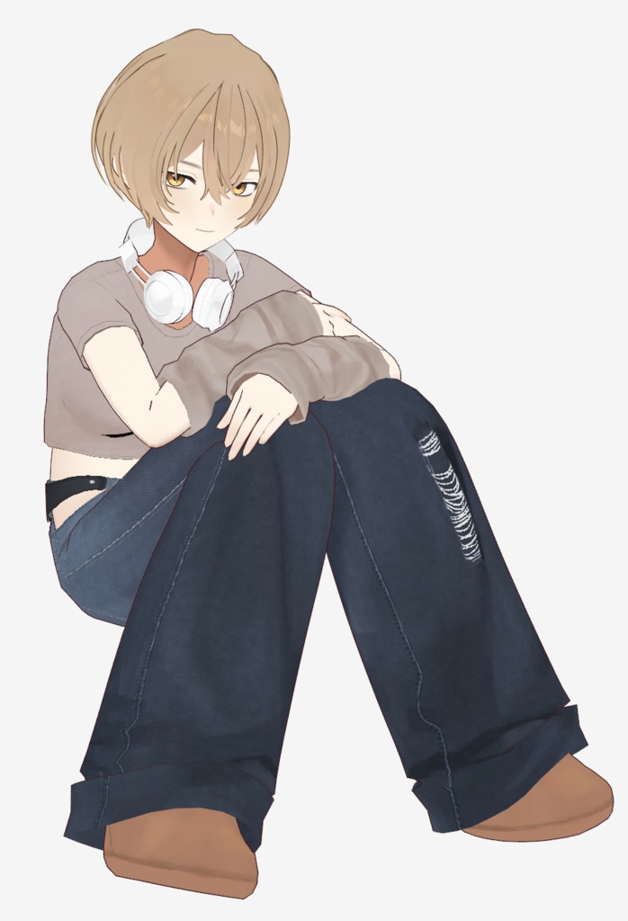 【VRoid】 ジーンズ