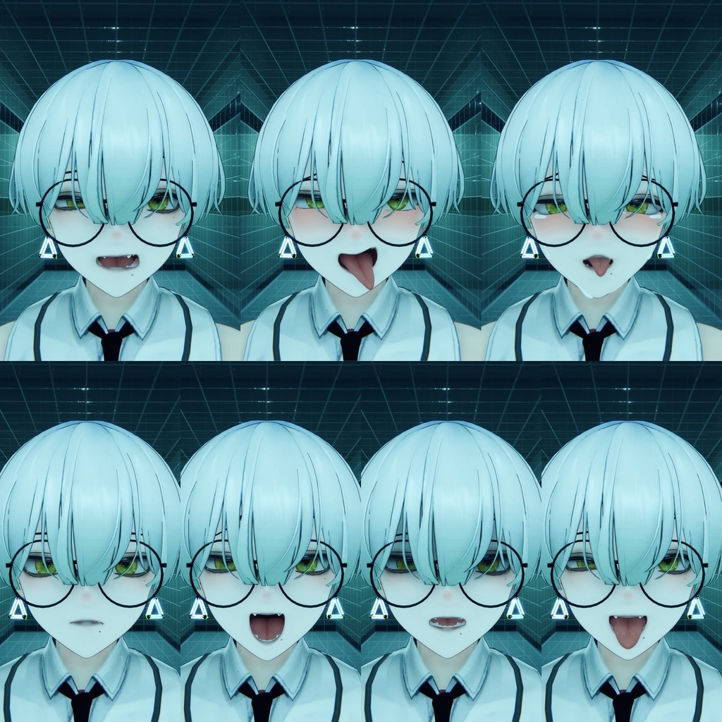 オスガキ風表情アニメーション[彼方-Kanata-]