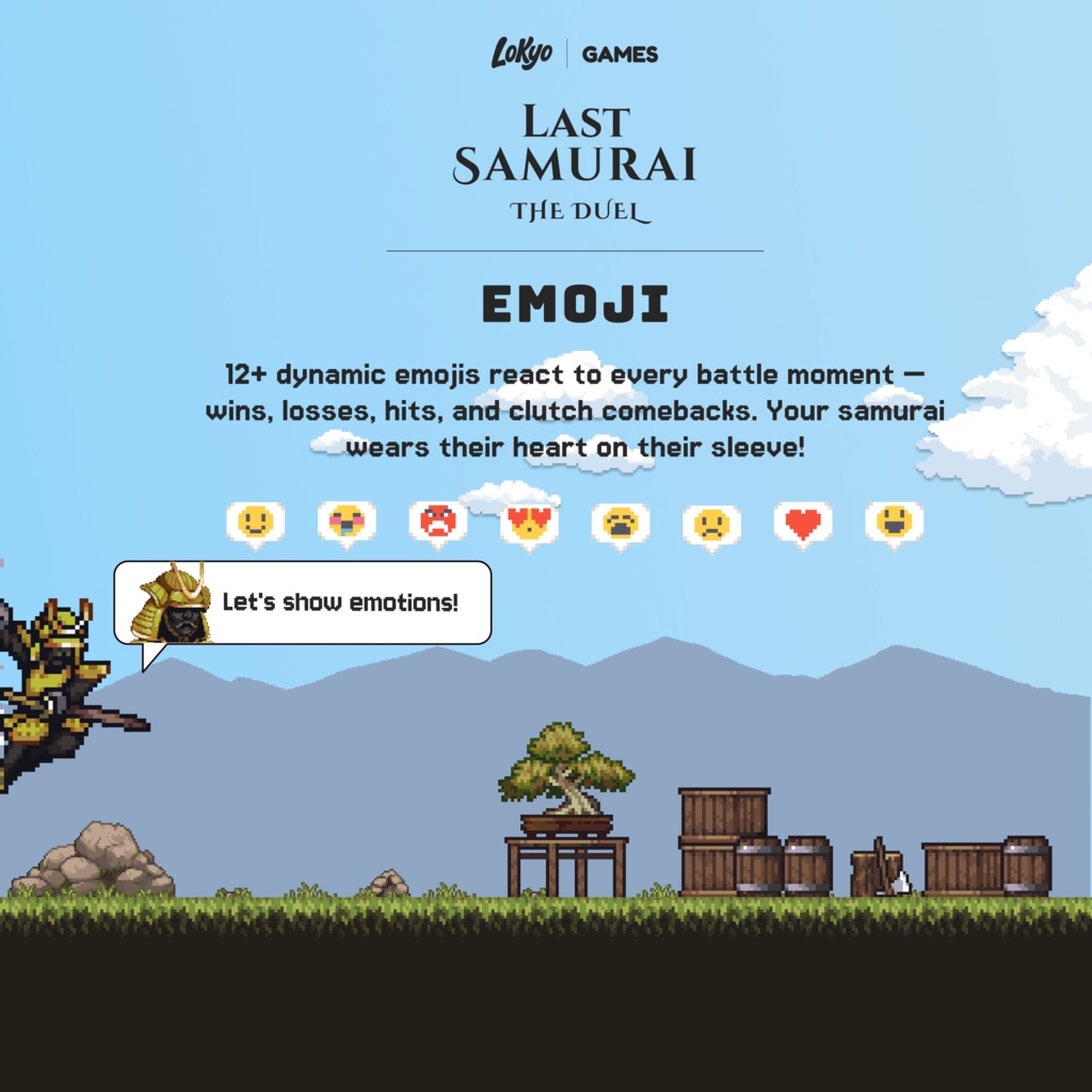 Last Samurai: The Duel|ピクセルアートRPGストリームウィジェット|Twitch YouTube チャットゲーム|OBS StreamElements対応