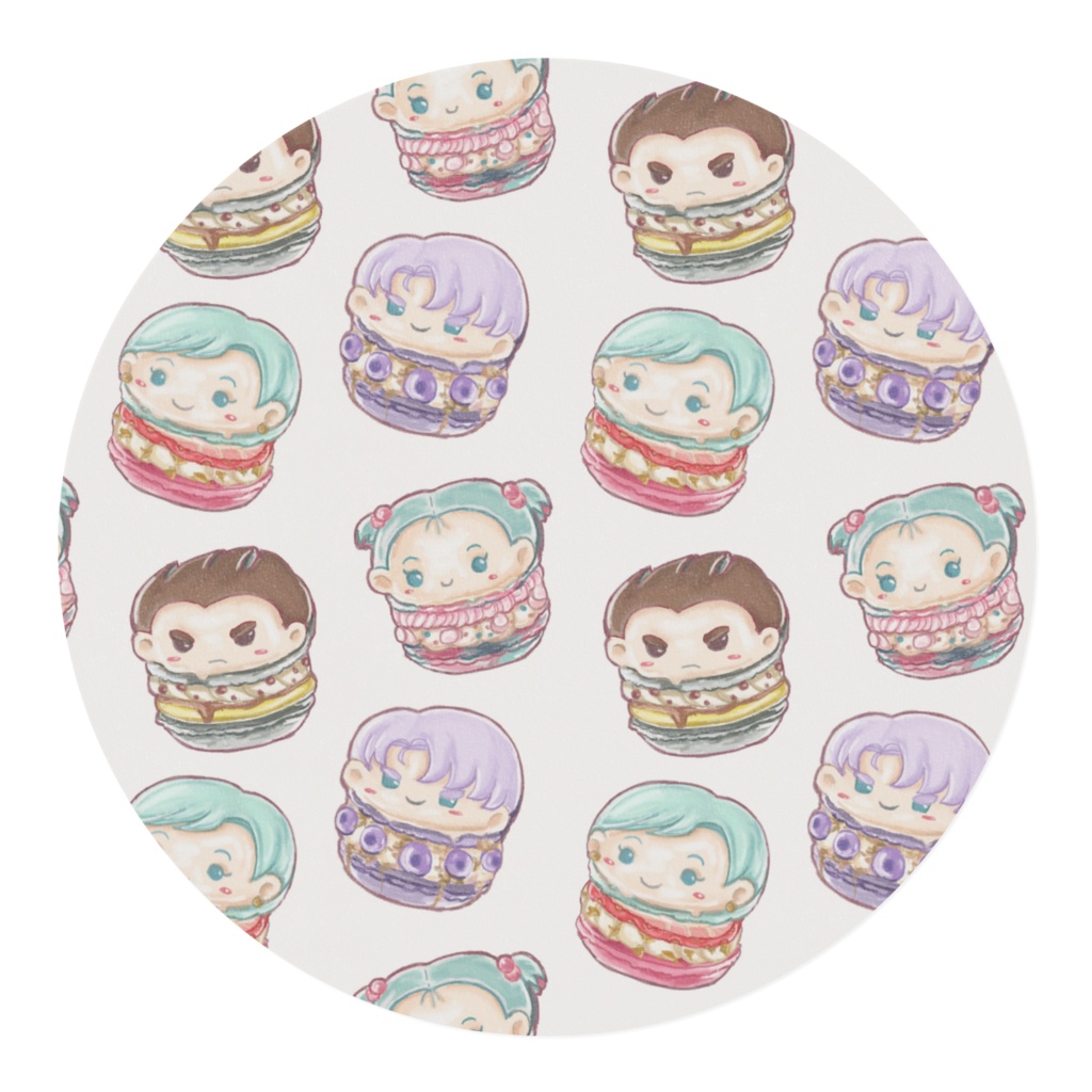 CC Family Macarons Washi Tape
