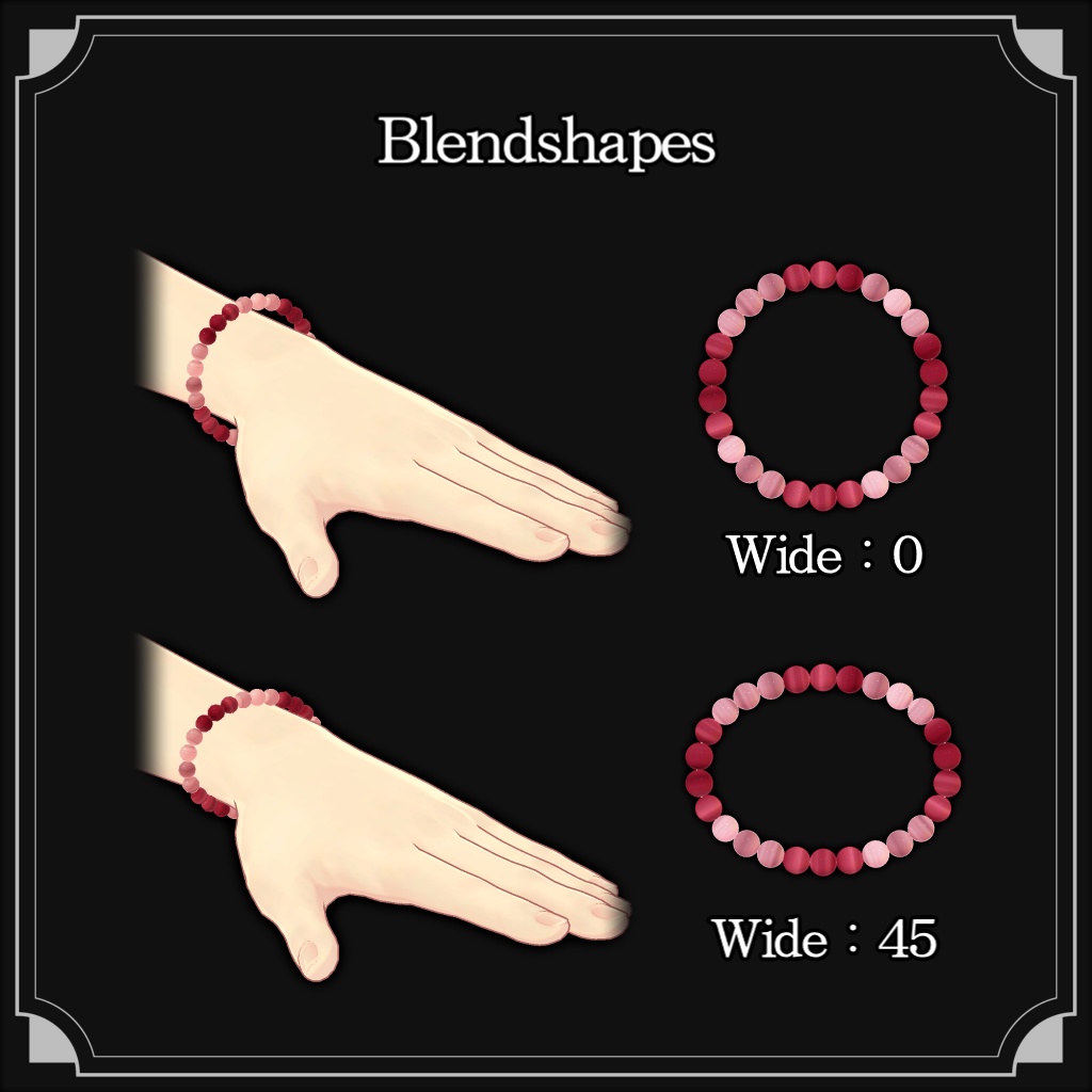 【MA設定済み】ストーンブレスレット