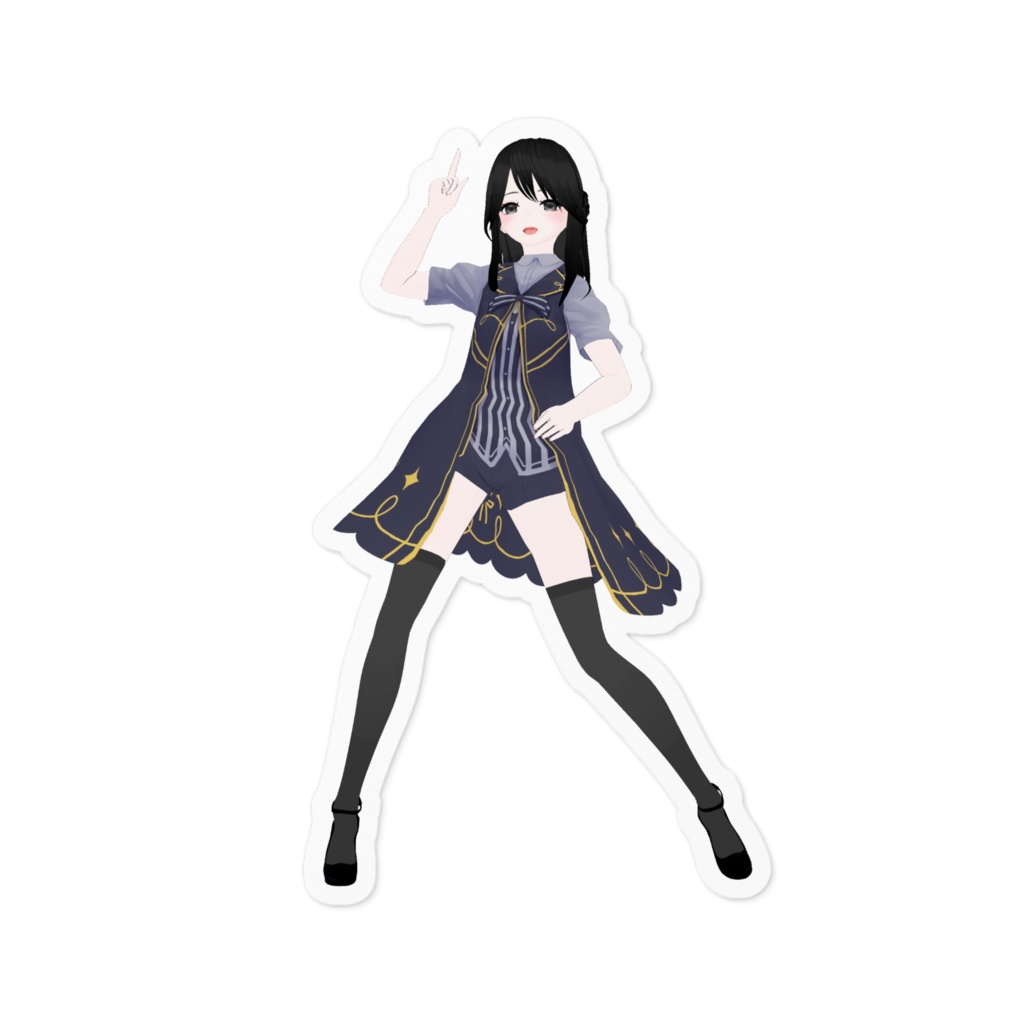 白雪ひかりステッカー02
