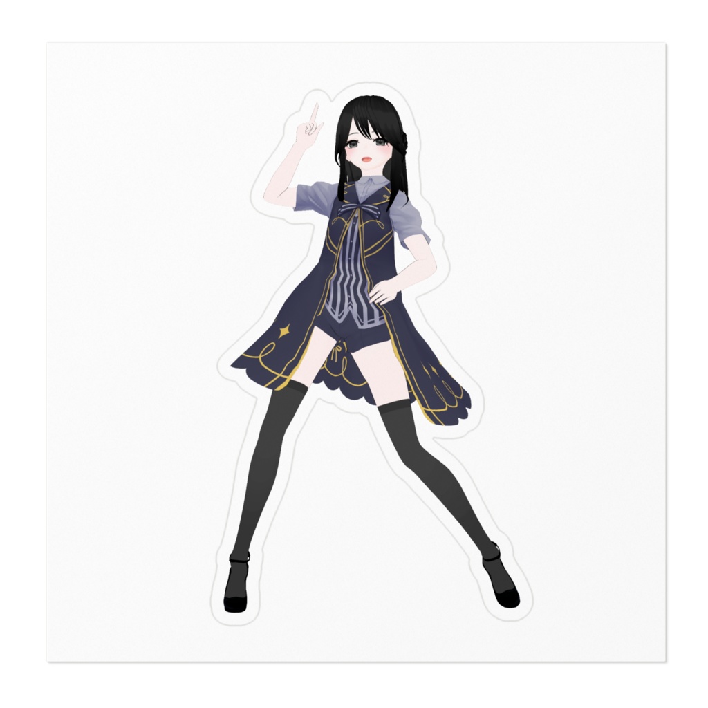 白雪ひかりステッカー02