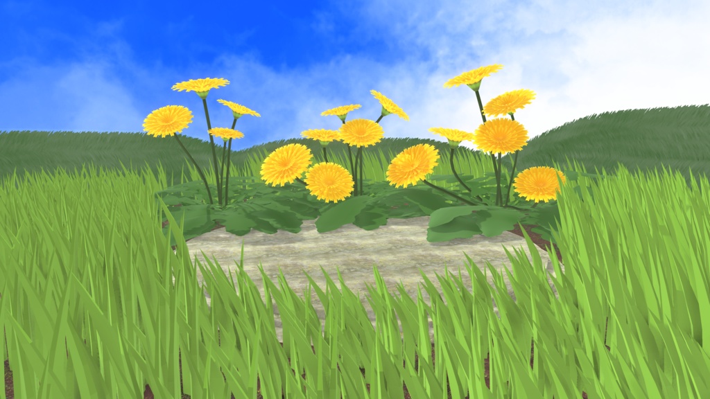 MMDステージ：たんぽぽステージ