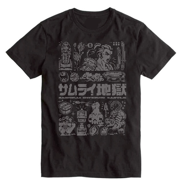 サムライ地獄九天魔城の謎Tシャツ