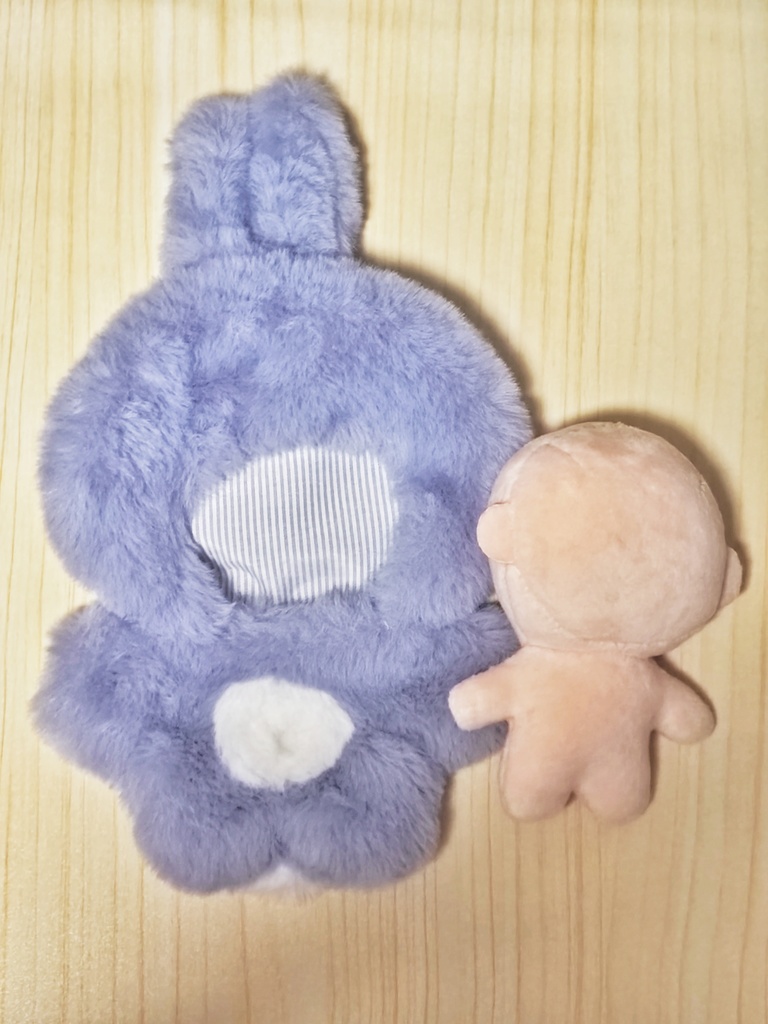 うさぎの着ぐるみ(10-12cmぬい向け)