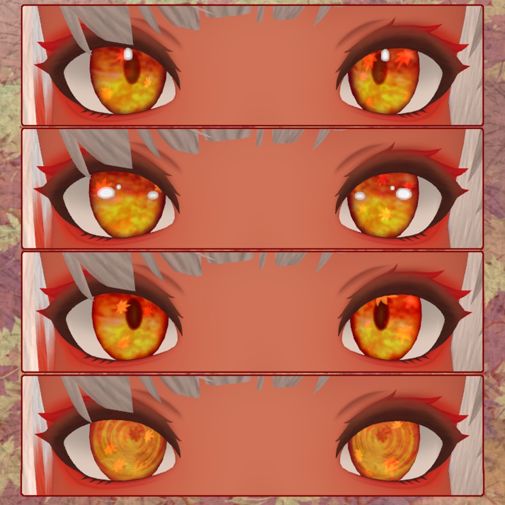 【無料】Momiji Eye【動くアイテクスチャ】