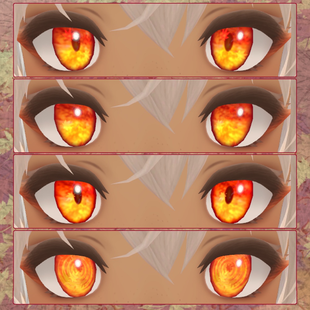 【無料】Momiji Eye【動くアイテクスチャ】