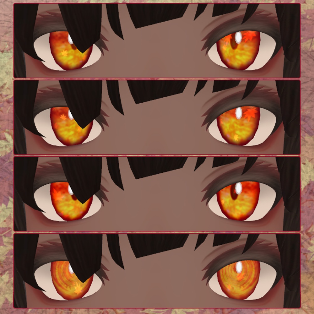 【無料】Momiji Eye【動くアイテクスチャ】