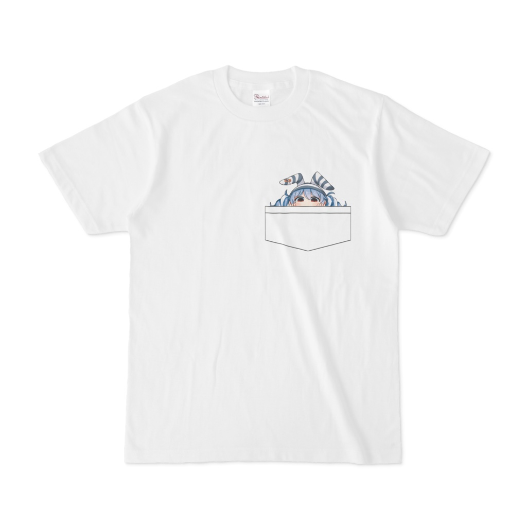 【非公式】兎田ぺこら　のぞき見Tシャツ