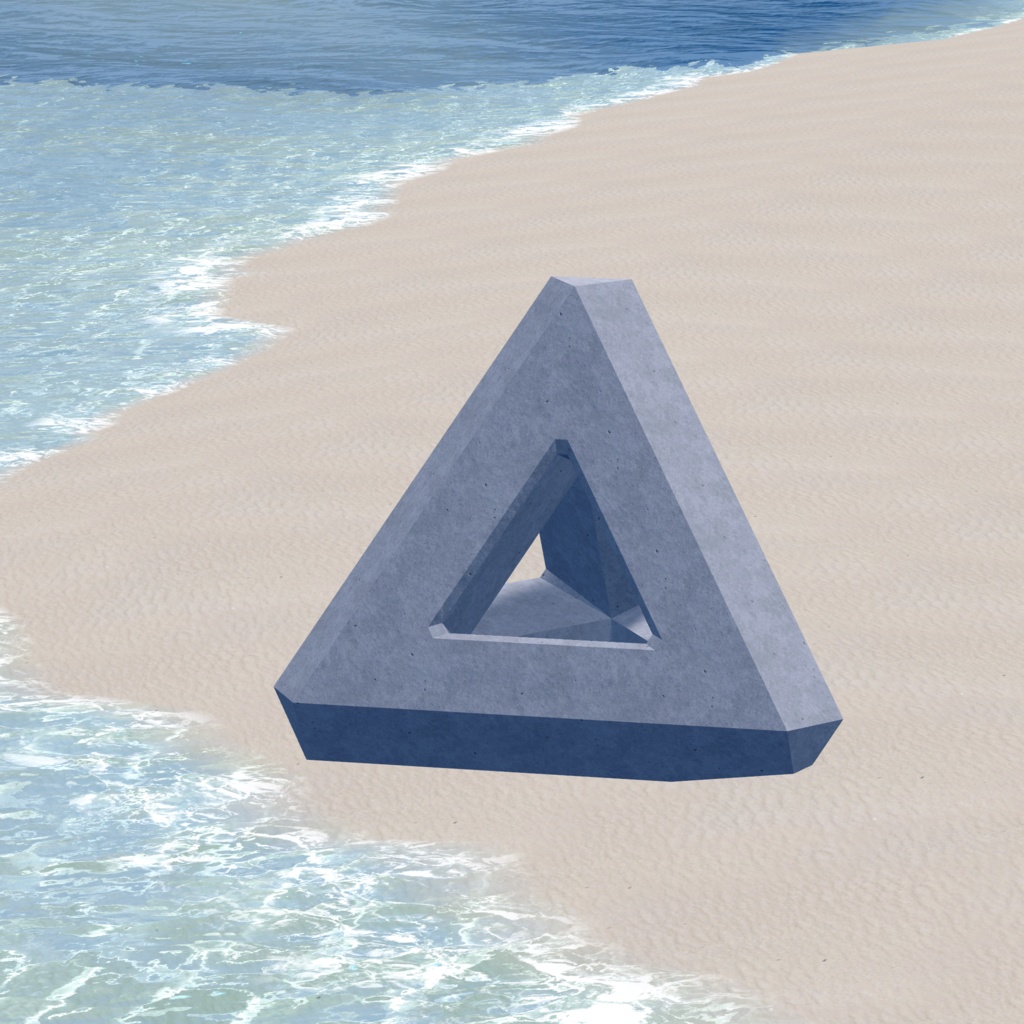 【無料】消波ブロック【VRChat想定】