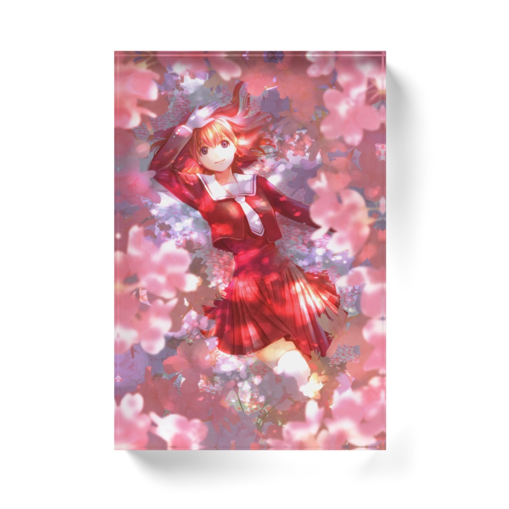 木洩れ陽桜/アクリルブロック