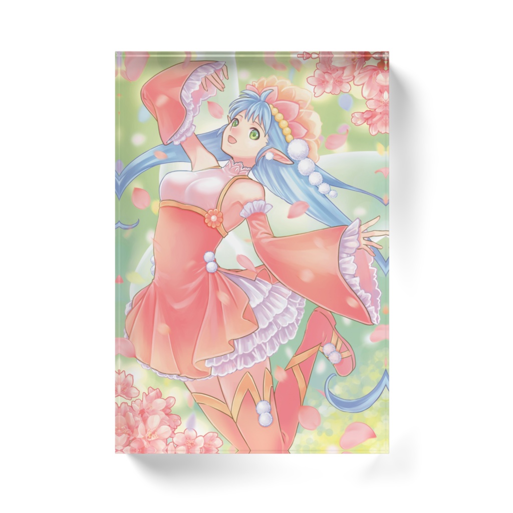 春告げ/アクリルブロック