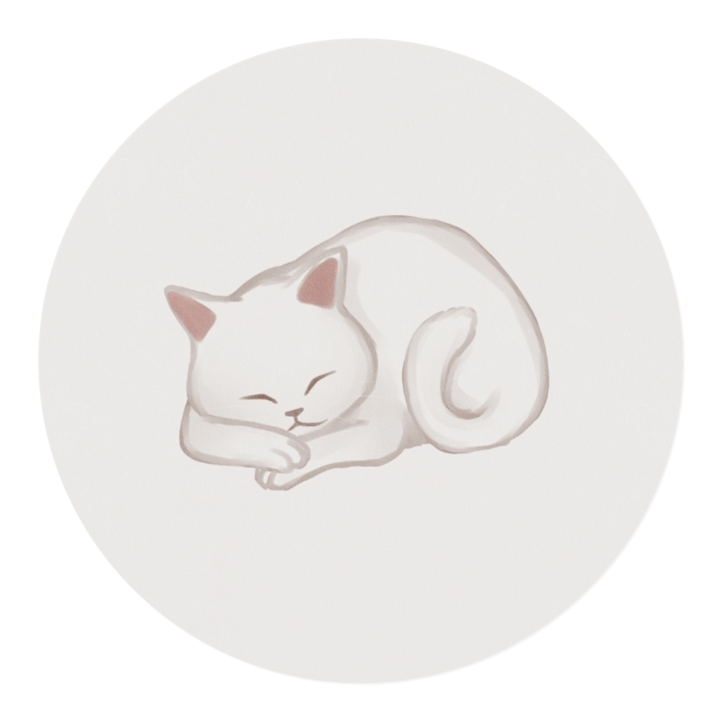 寝子/猫/マスキングテープ 全4色