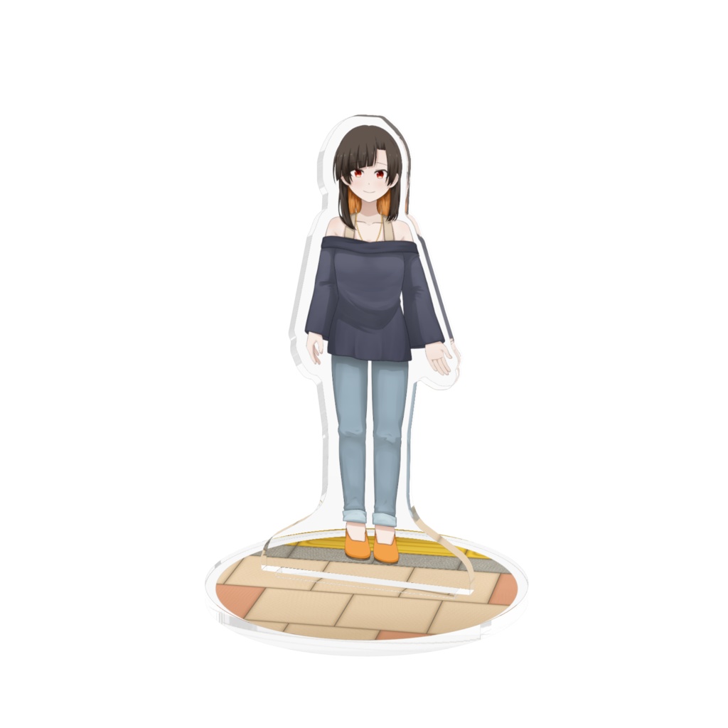 新名瑠佳【お出かけコーデ】アクリルフィギュア