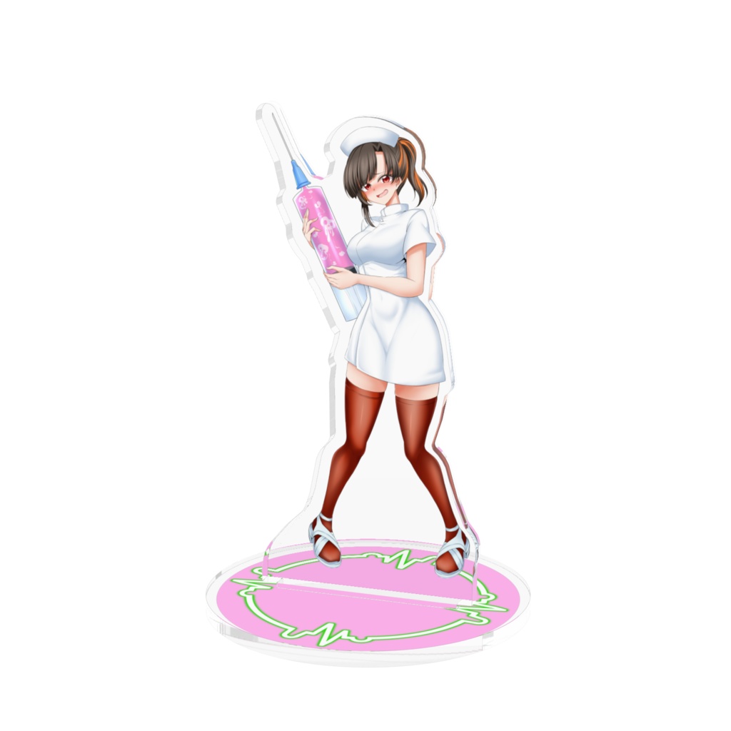 新名瑠佳【ミニスカナース】アクリルフィギュア
