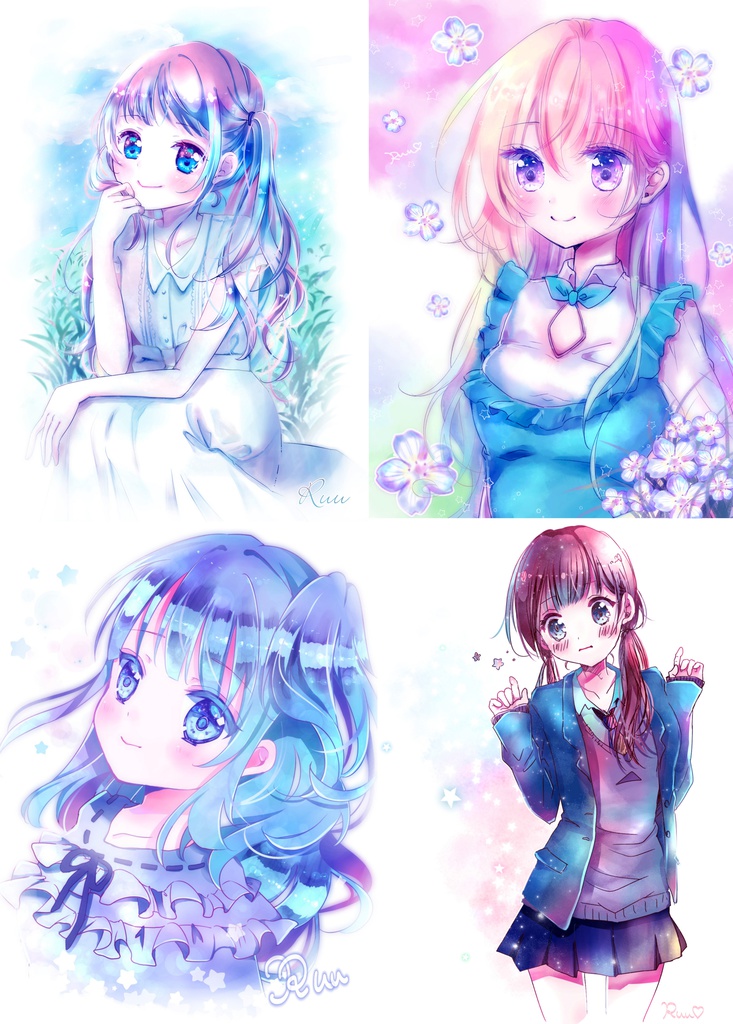 【単品】フルカラーイラスト本 Girls Collection