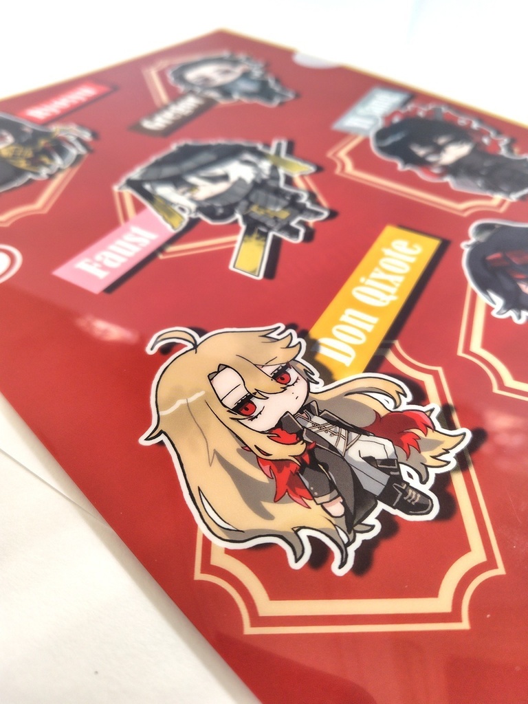 LimbusCompany人格クリアファイル