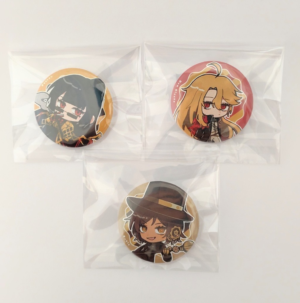 LimbusCompany人格缶バッジ/12種