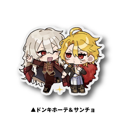 LimbusCompanyシール（サンチョ＆ドンキホーテ）
