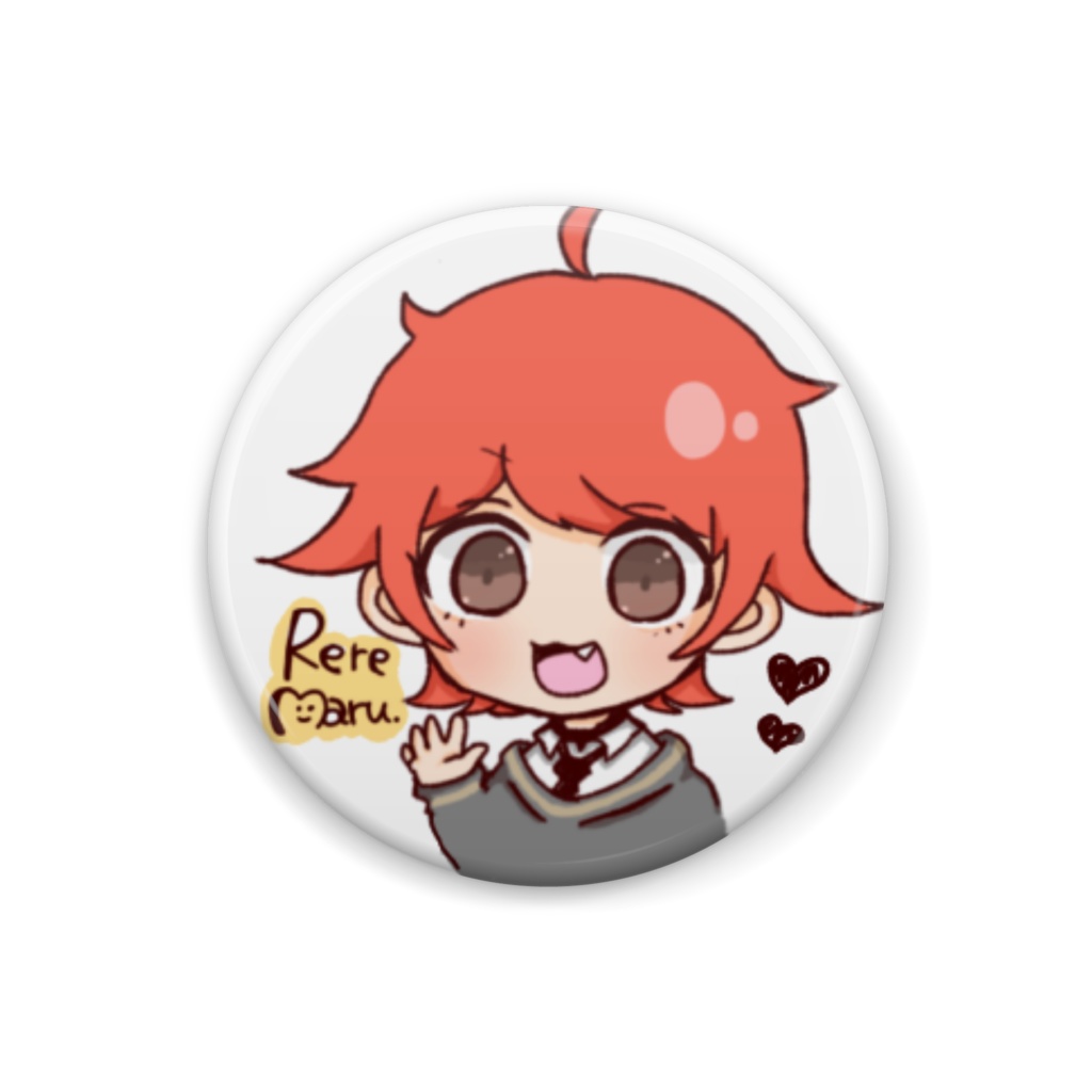 れれまる。缶バッジ