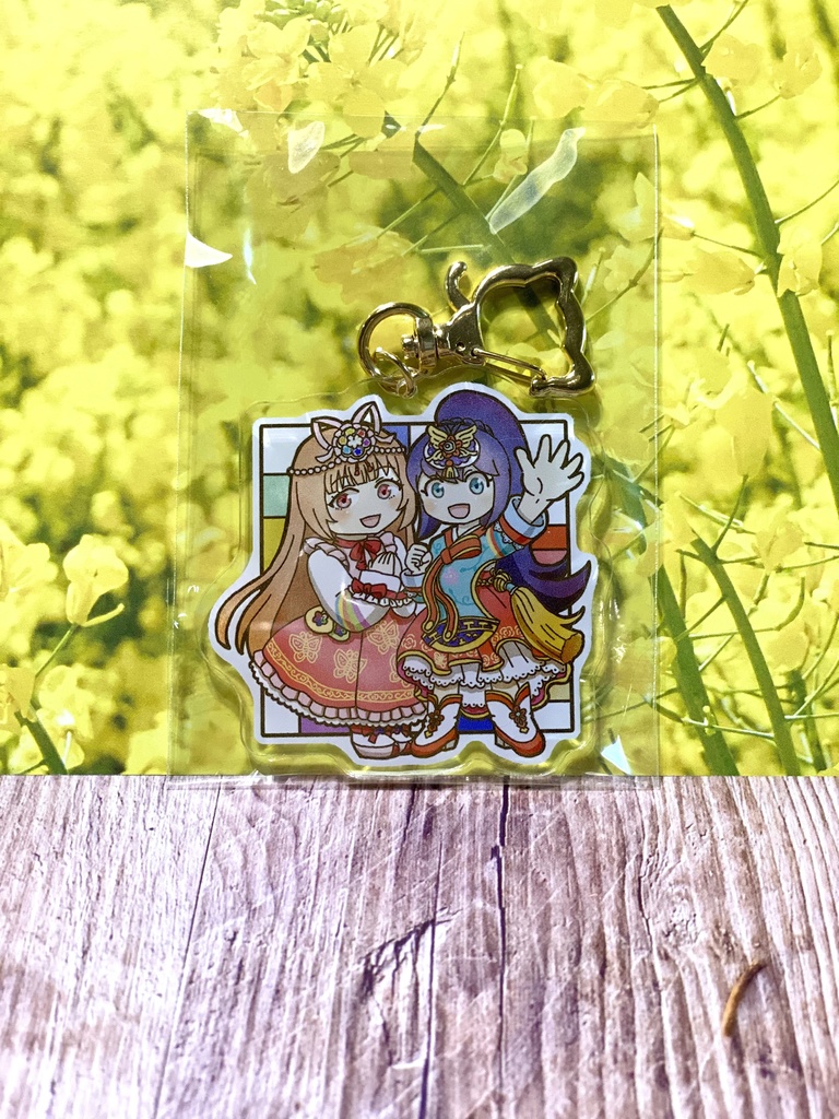 韓国版白猫プロジェクト アクリルキーホルダー