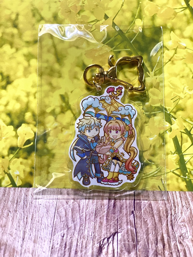 韓国版白猫プロジェクト アクリルキーホルダー