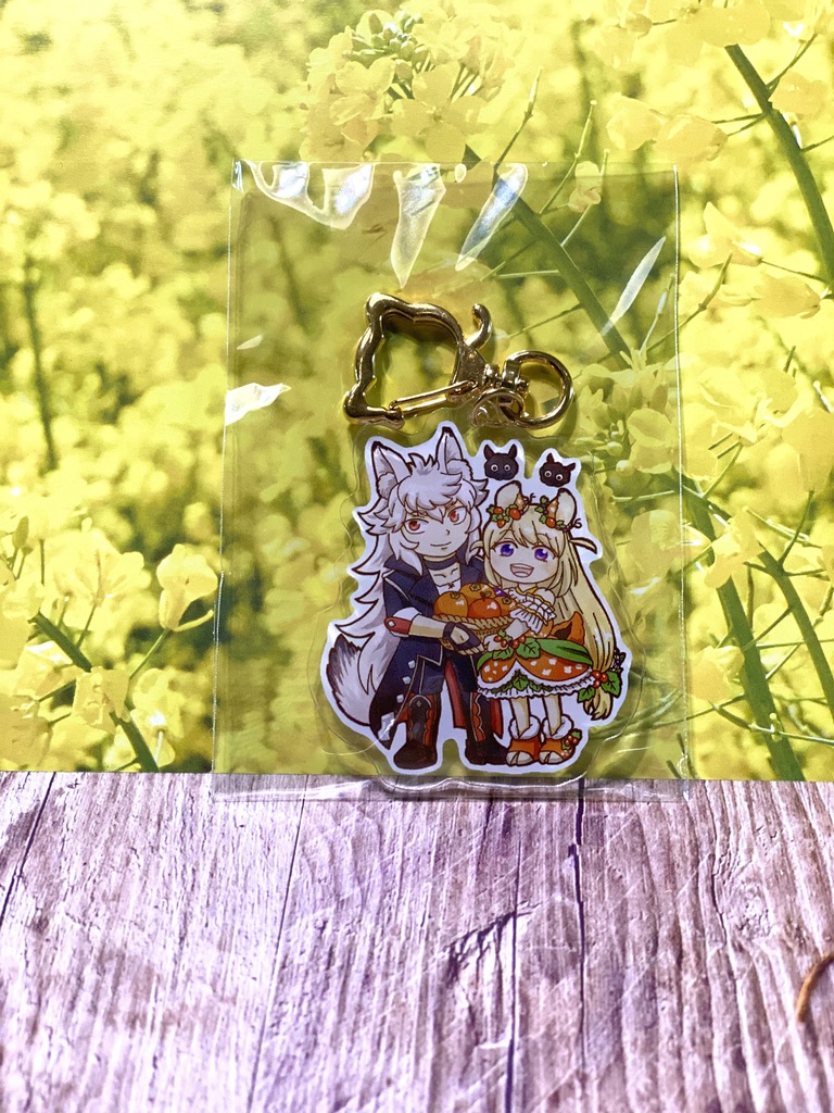 韓国版白猫プロジェクト アクリルキーホルダー